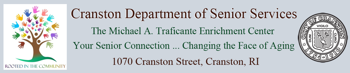 Cranston Senior Center Official Website Logo